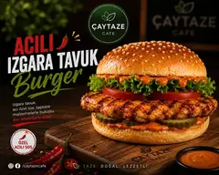 Acılı Izgara Tavuk Burger afişi